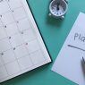 カレンダーとplanningの文字