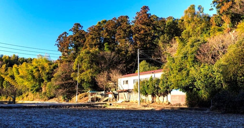 田舎の使われていない土地