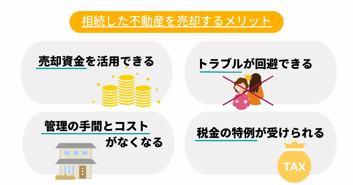 相続した不動産を売却するメリット