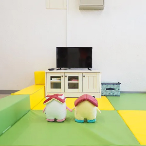 キッズスペースがあるのでお子様連れでも安心♪