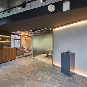 こちらが受付です。