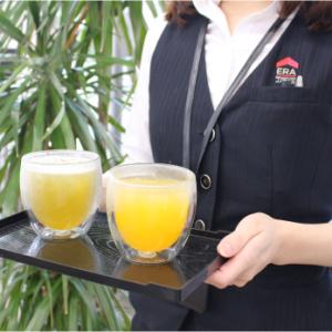 飲み物を飲みながらお話できます！