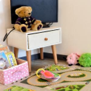 キッズスペースもあるのでお子様連れでも安心◎