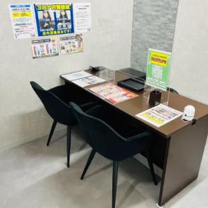 落ち着いた空間でお客様をお出迎えします！
