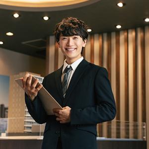 不動産取引を通じて「夢」と「感動」、そして「安らぎ」と「安心」を提供していること